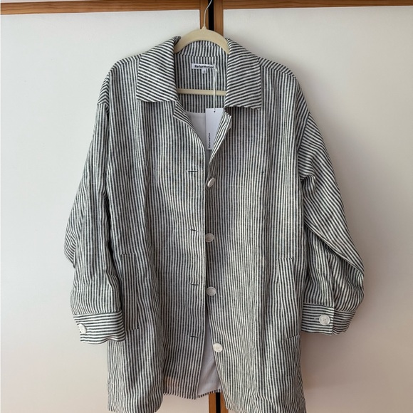 NWT Reformation Linen Irene Jacket - Picture 1 of 5